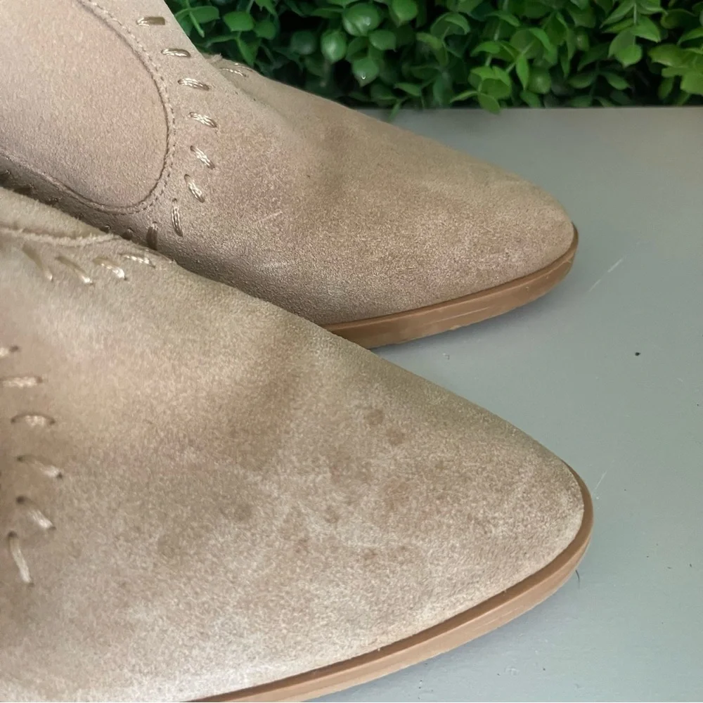 REBECCA MINKOFF Women's 6.5 Lulu Suede Ankle Boots